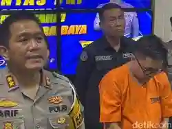 Pengemudi Mercy di Surabaya Tersangka setelah Tabrak 6 Kendaraan